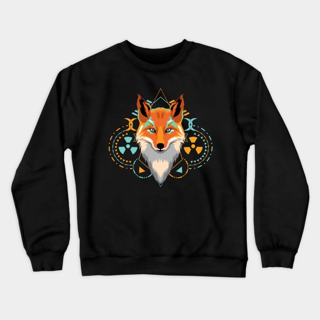 fox lover gift Crewneck Sweatshirt by SHINIGAMII